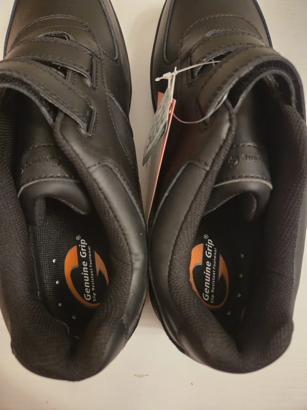Men's Classic Black Velcro Sneakers